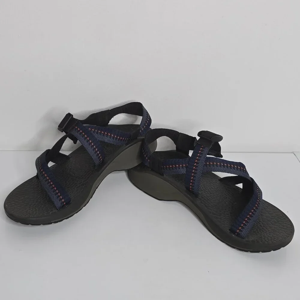 Chaco Mens Updraft Sandals Size 13 Outdoor Hiking Water Sport Straps Pylon Blue